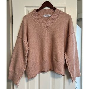 Petal and Pup Marny Knit Sweater in Pink